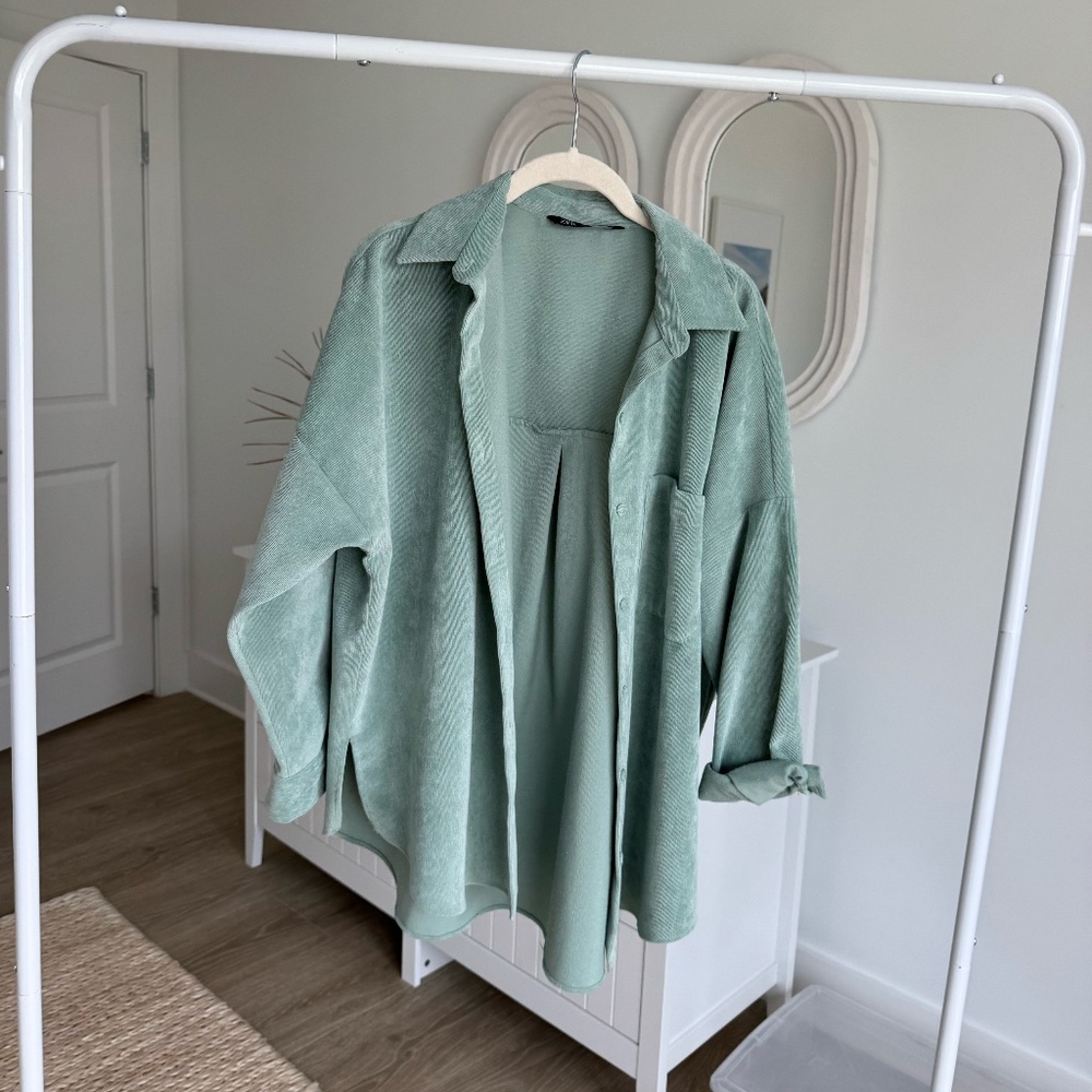 Zara Corduroy Button Down